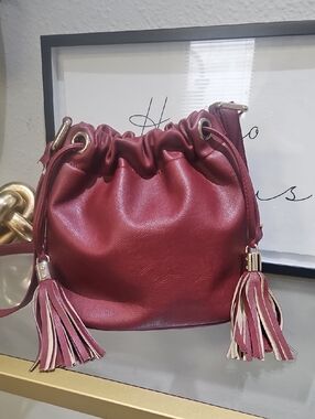 Drawstring Bucket Bag